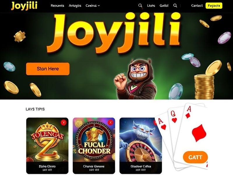 Discover the best online gambling experience at Joyjili.com. Access a wide range of casino games, exclusive bonuses, and expert guidance for players of all levels.
